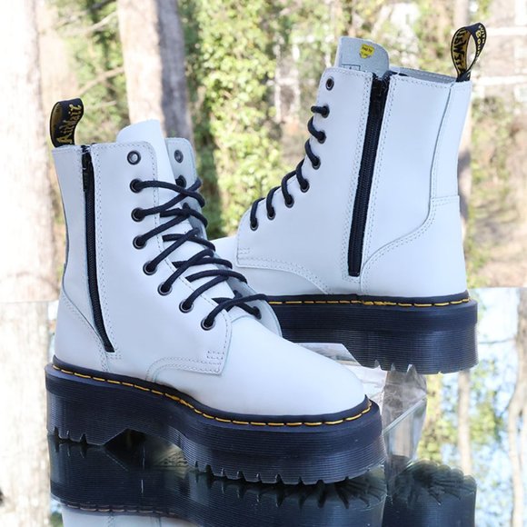 Dr. Martens 1460 Jadon Leather Platform Boots Men's Size 6 - Picture 2 of 15